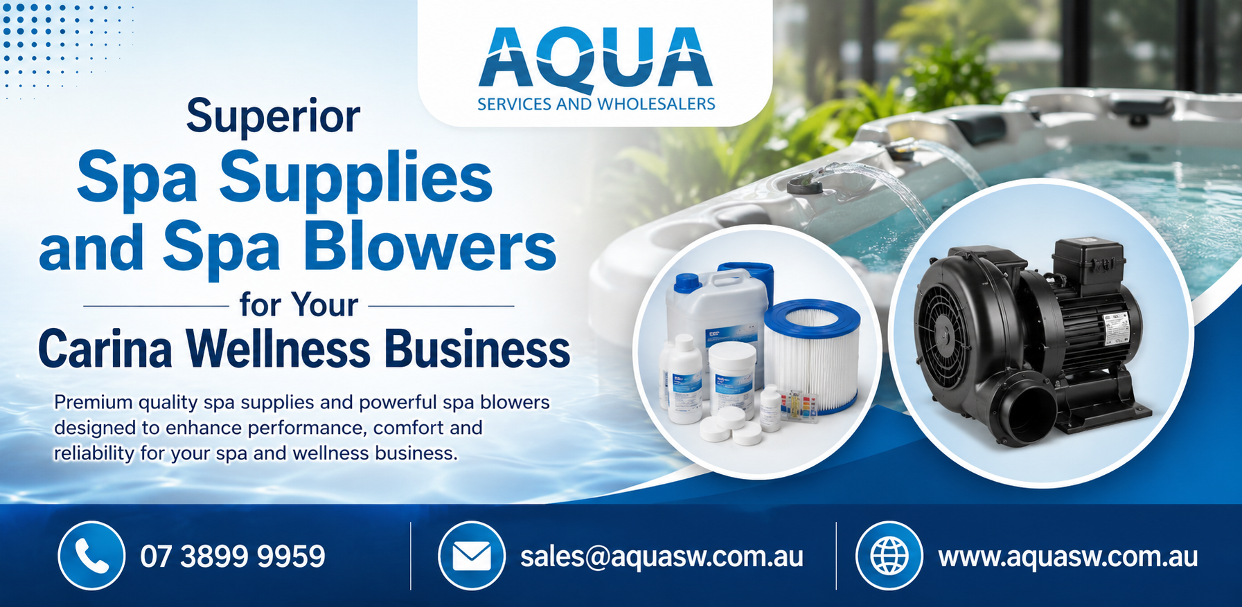 Spa supplies Indooroopilly